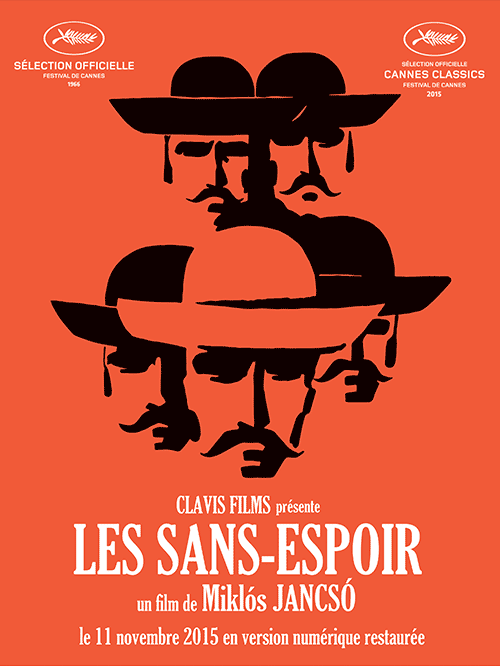 Affiche de Les sans-espoir de Miklós Jancsó