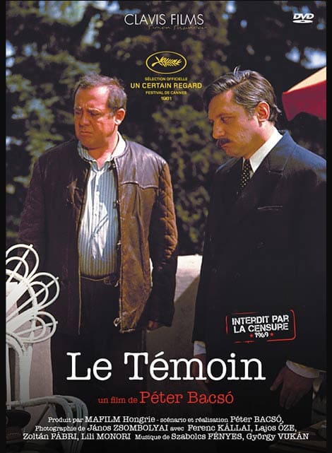 DVD: Le Témoin de Péter Bacsó