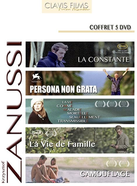 Coffret 5 DVD de Krzysztof Zanussi